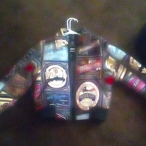 Al Wissam Leather jacket size medium